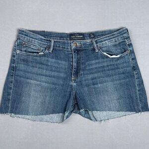 Lucky‎ Brand Denim Shorts Womens Size 12/31 Blue Jean Cutoff Casual